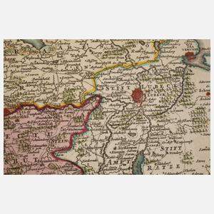 Johann Baptist Homann, Karte Norddeutschland