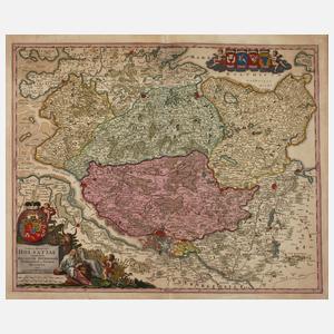 Johann Baptist Homann, Karte Norddeutschland