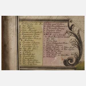 George Matthäus Seutter, Plan von Regensburg