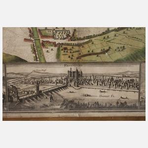 George Matthäus Seutter, Plan von Regensburg