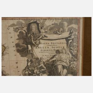 Johann Baptist Homann, Kupferstichkarte England