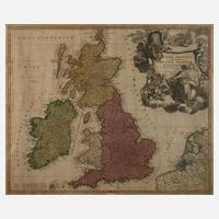 Johann Baptist Homann, Kupferstichkarte England111