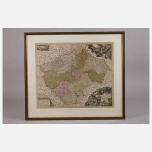 Tobias Konrad Lotter, Kupferstichkarte Böhmen