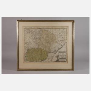 Homannns Erben, Karte Moldawien und Walachei