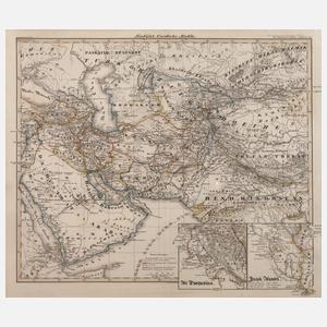 Karl Spruner, Karte mittlerer Osten