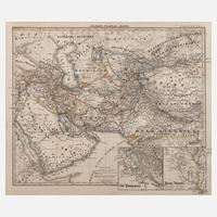 Karl Spruner, Karte mittlerer Osten111
