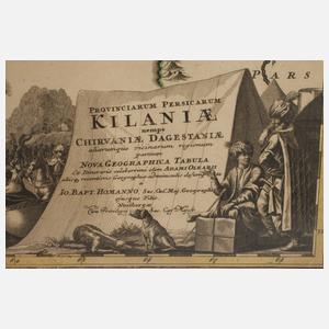 Johann Baptist Hohmann, Karte Kaspisches Meer