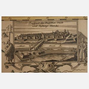 Johann Baptist Hohmann, Karte Kaspisches Meer