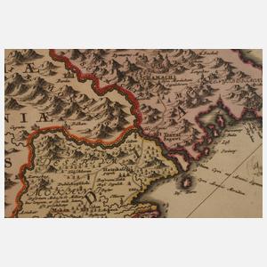 Johann Baptist Hohmann, Karte Kaspisches Meer