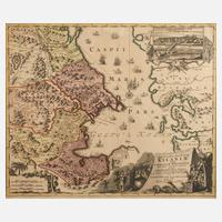 Johann Baptist Hohmann, Karte Kaspisches Meer111