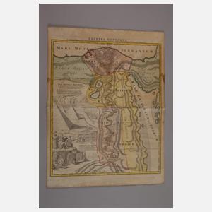Johann Baptist Homann, Kupferstichkarte Ägypten