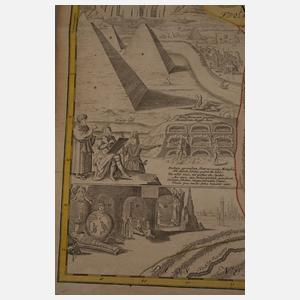 Johann Baptist Homann, Kupferstichkarte Ägypten