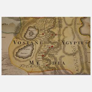 Johann Baptist Homann, Kupferstichkarte Ägypten