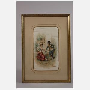 Giuseppe Aureli, Zwei galante Szenen