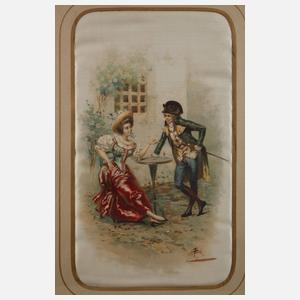 Giuseppe Aureli, Zwei galante Szenen