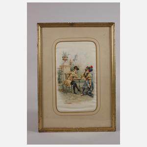 Giuseppe Aureli, Zwei galante Szenen