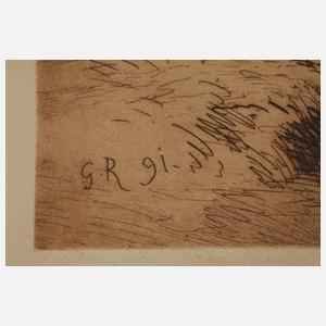 Ludwig von Gleichen-Rußwurm, Auf der Wiese