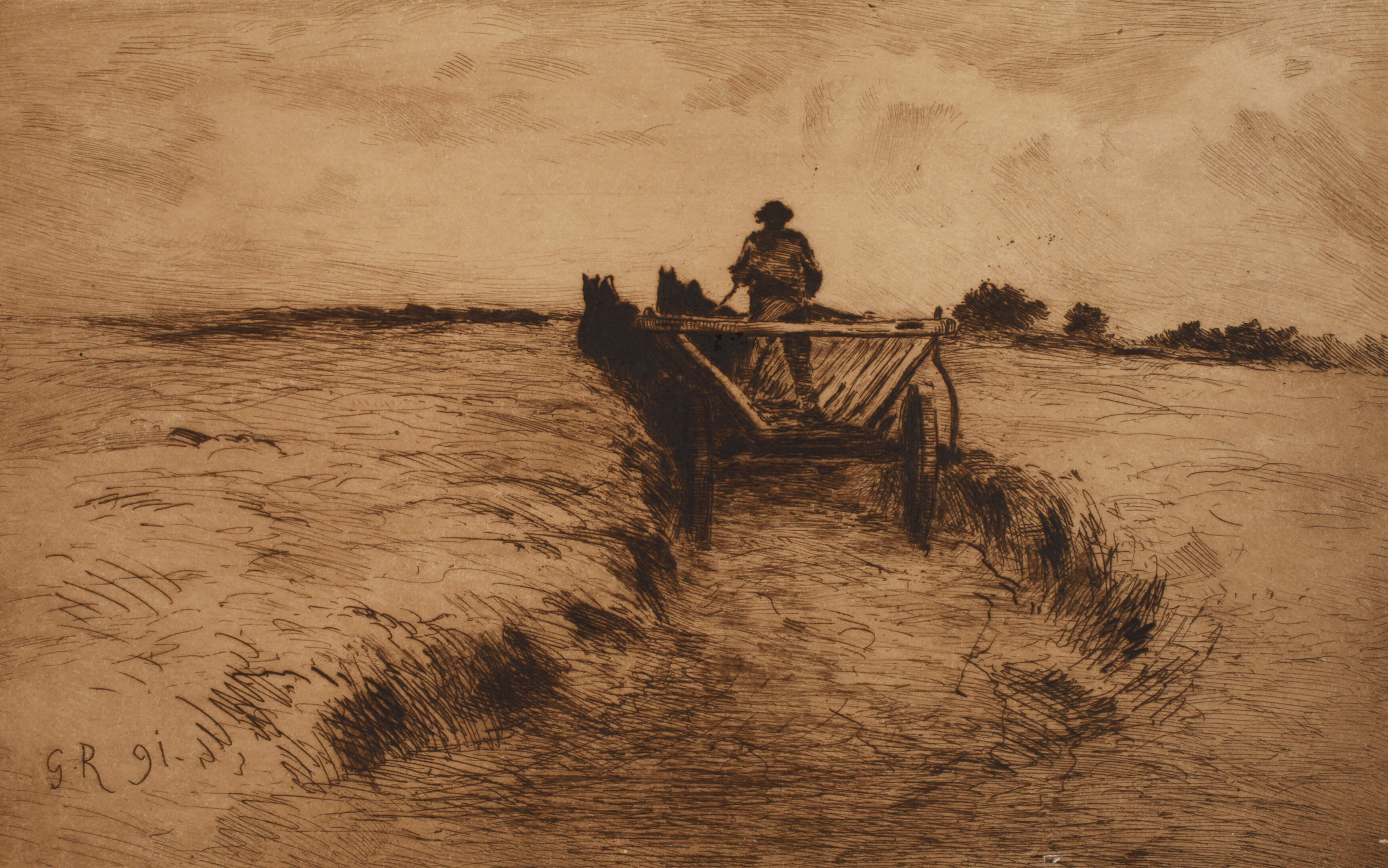 Ludwig von Gleichen-Rußwurm, Auf der Wiese