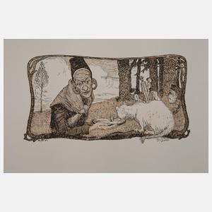 Heinrich Vogeler, Die versunkene Glocke