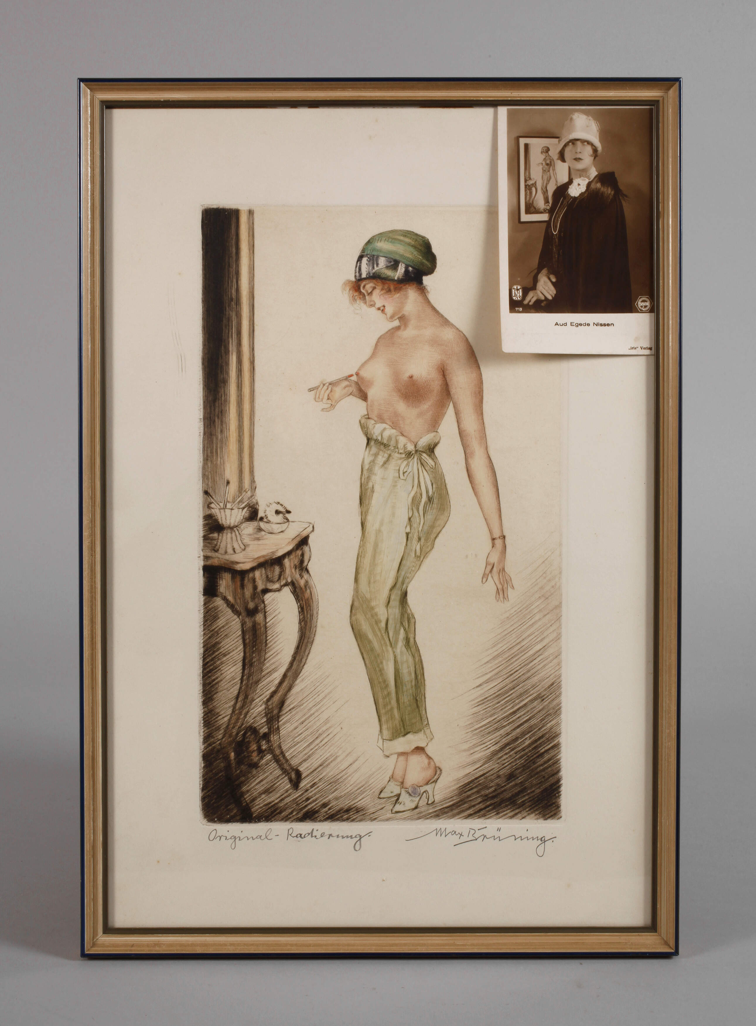 Max Brüning, "Die Morgentoilette"