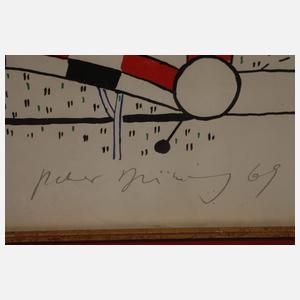 Prof. Peter Brüning, Surrealistischer Stadtplan