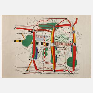 Prof. Peter Brüning, Surrealistischer Stadtplan