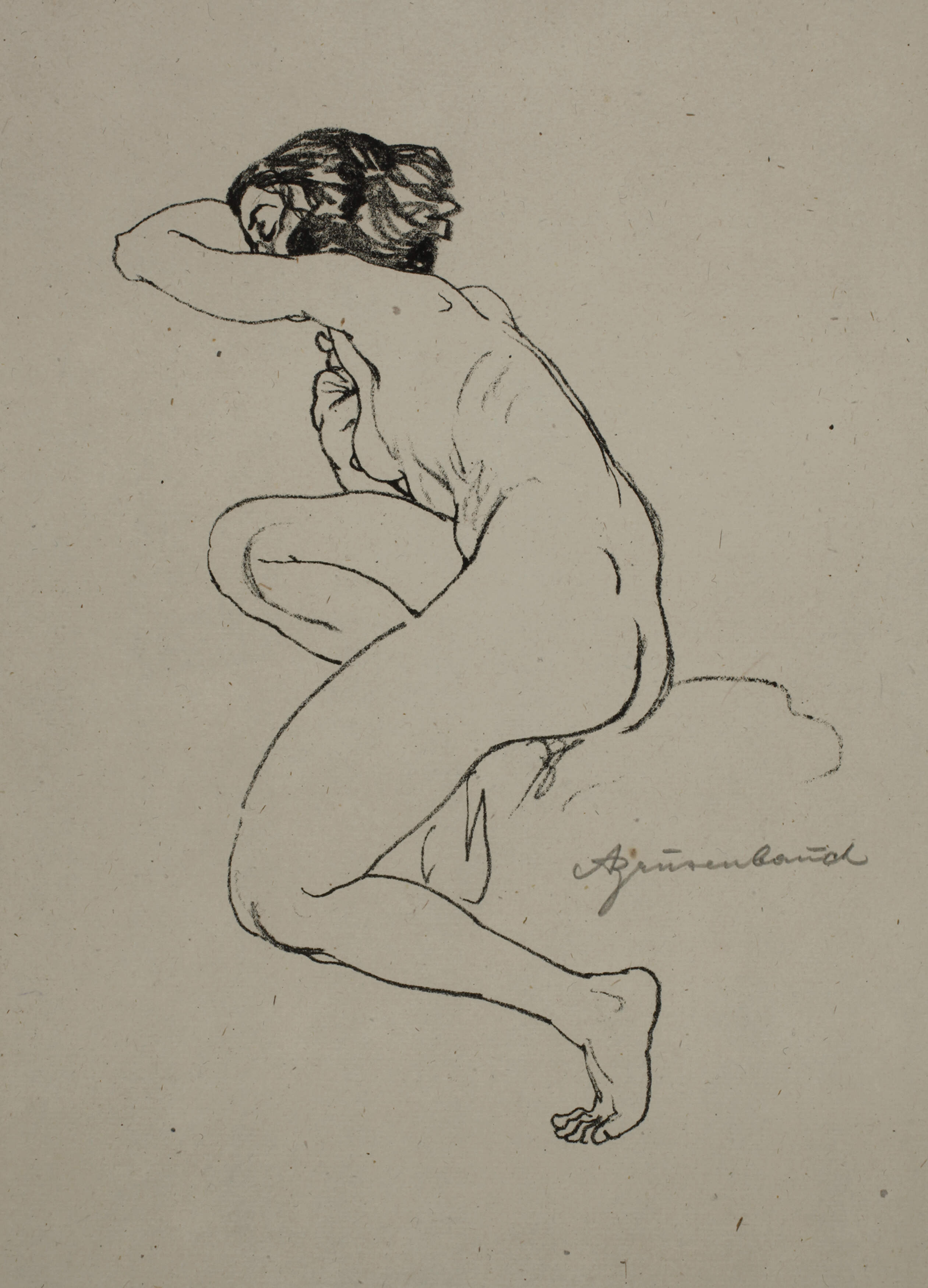 Arthur Brusenbauch, Ruhender Akt