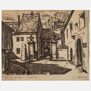 Karl Holfeld, "Wittumspalais in Weimar"