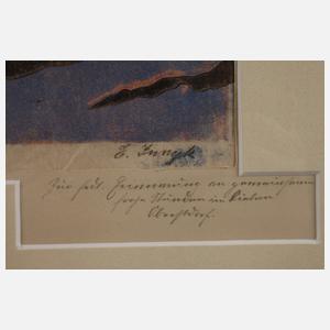 Elfriede Jungk, "Schneeschmelze in Oberstdorf"