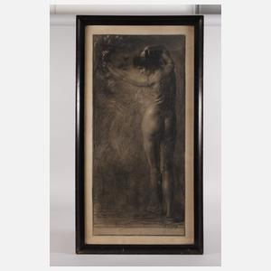 Prof. Karl Koepping, Stehender Frauenakt