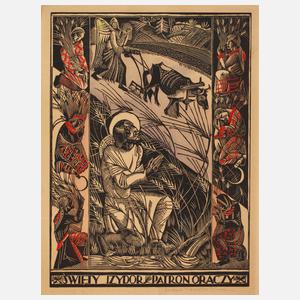 Janina Konarska-Słonimska, Der heilige Isidor