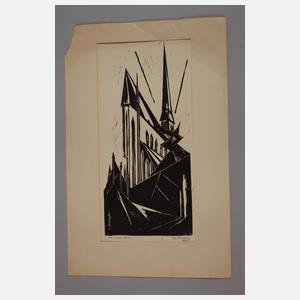 Alfred Rietdorf, St. Petrikirche in Rostock