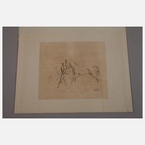 Prof. Edwin Scharff, Paar Graphiken