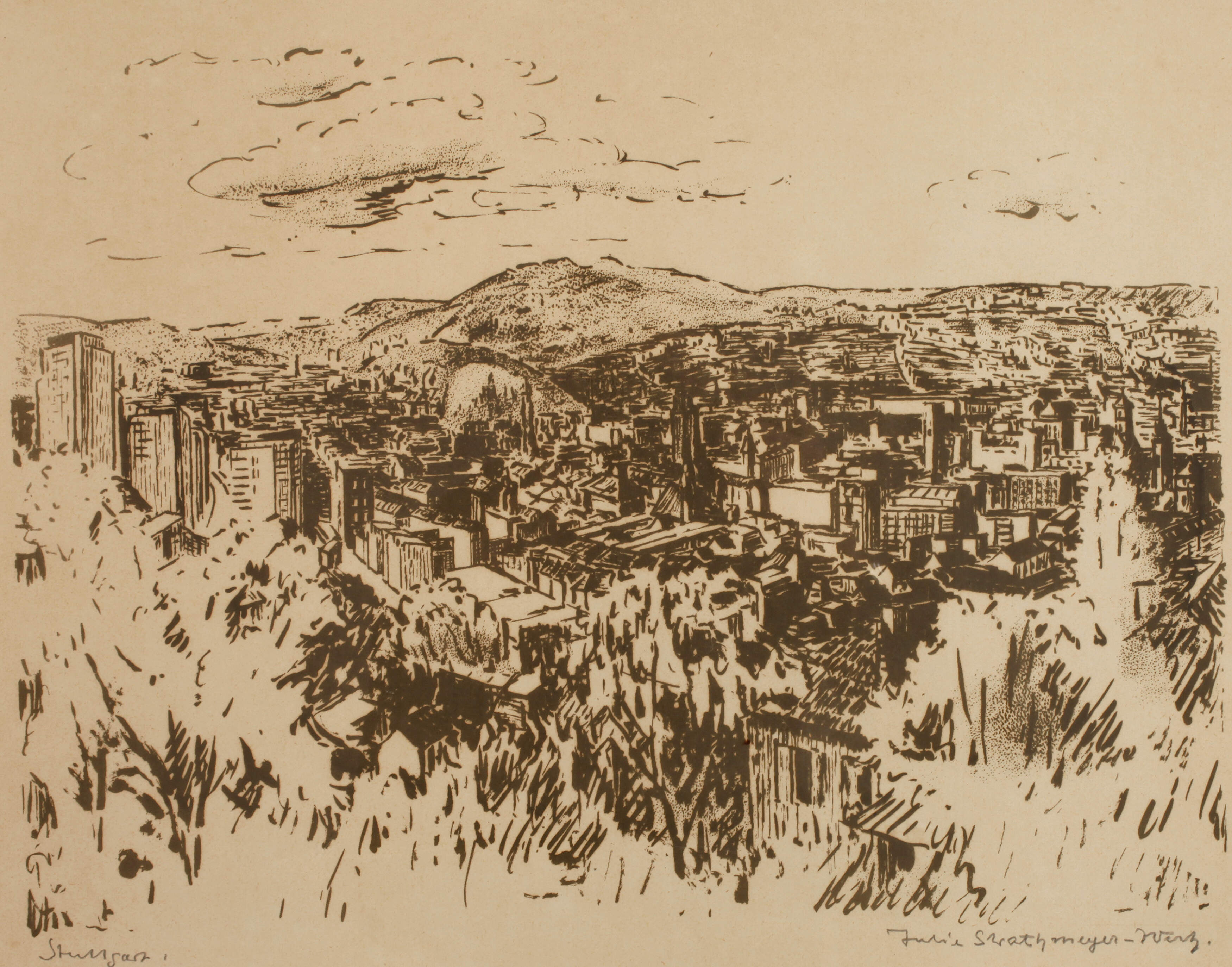 Julie Strathmeyer-Wertz, "Stuttgart"