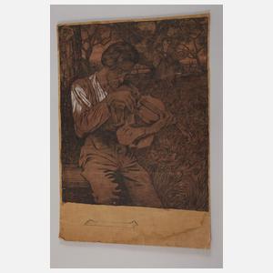 Prof. Hans Thoma, Konvolut Druckgraphik