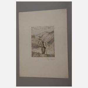 Prof. Hans Thoma, Konvolut Graphik