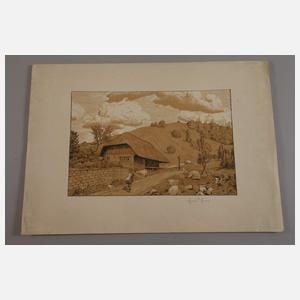 Prof. Hans Thoma, Konvolut Graphik