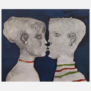 Franco Gentilni, Der Kuss