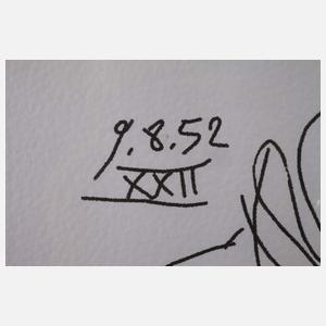 Pablo Picasso, Ruhendes Mädchen