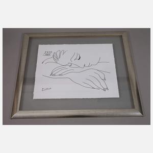 Pablo Picasso, Ruhendes Mädchen