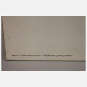 nach Andy Warhol, "Hermann Hesse"
