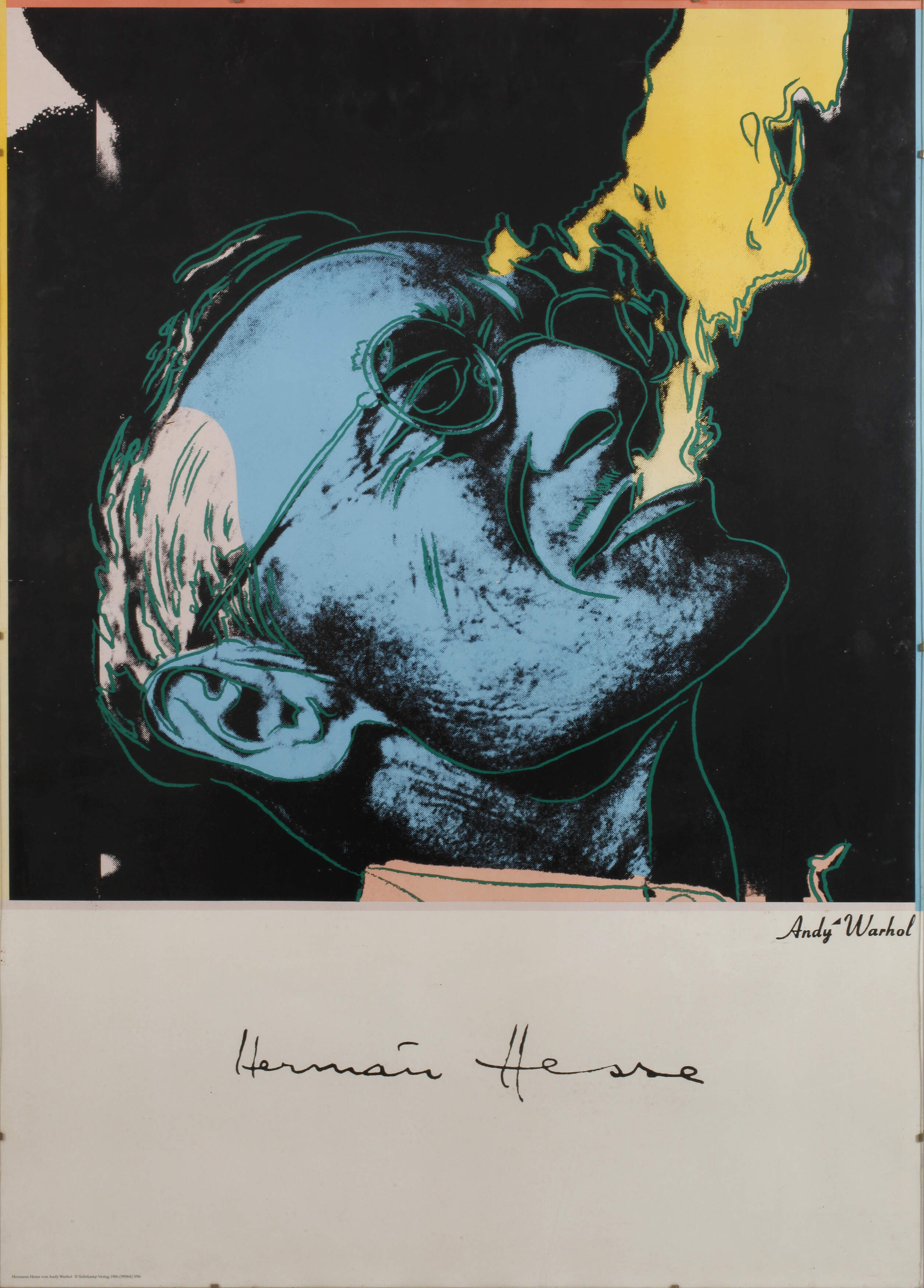 nach Andy Warhol, "Hermann Hesse"