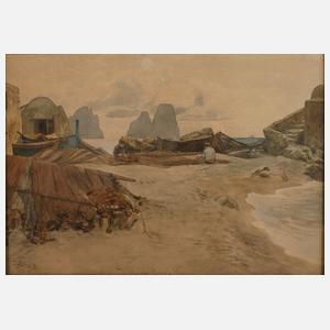 Christian Wilhelm Allers, "An der Piccola Marina"