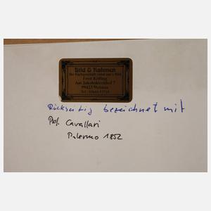 Prof. Cavallari, attr., Partie bei Palermo