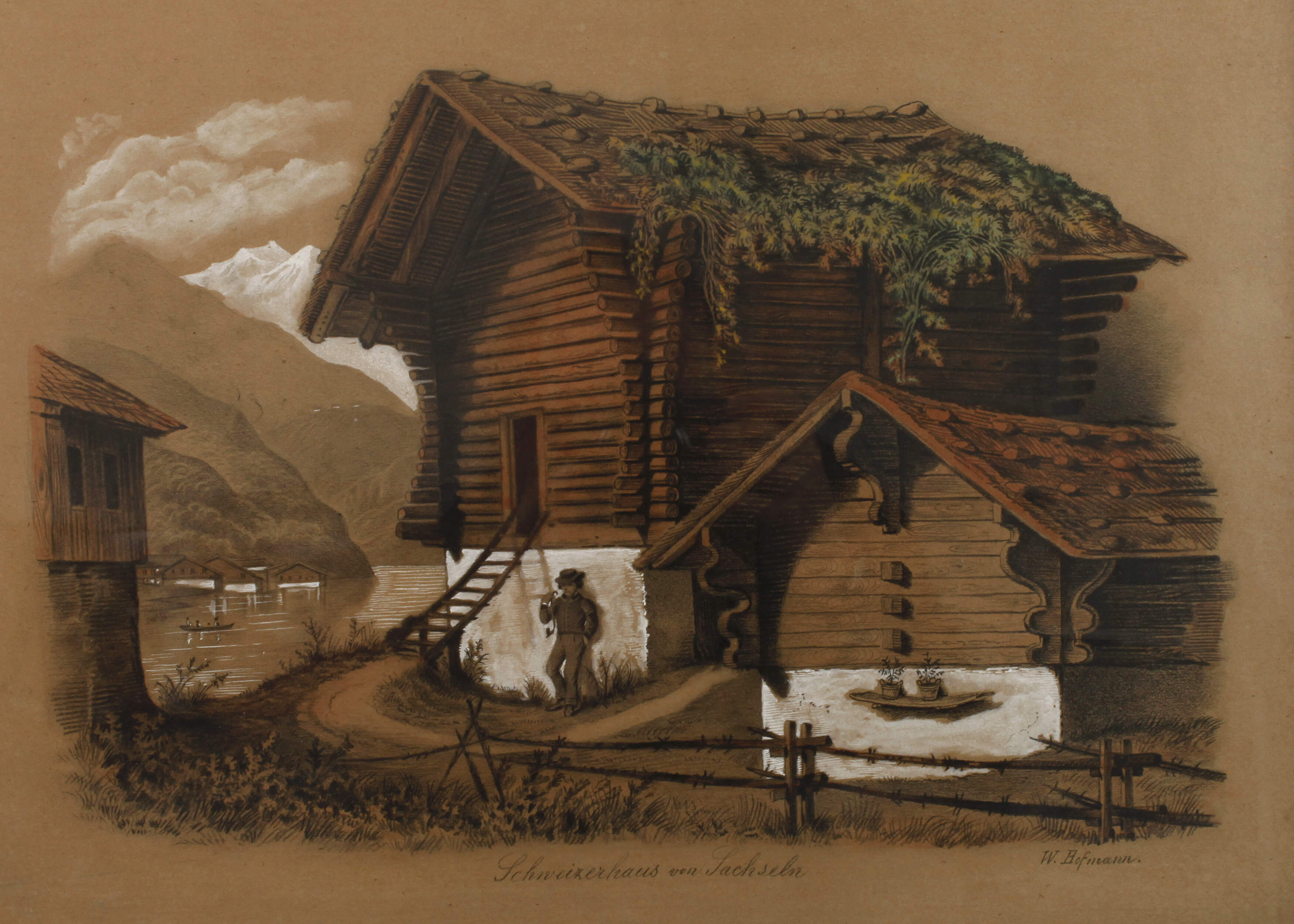 W. Hofmann, "Schweizerhaus von Sachseln"