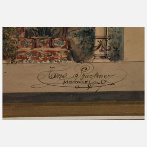 Hans Pruckner, Entwurfszeichnung