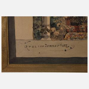 Hans Pruckner, Entwurfszeichnung