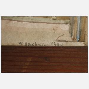 Wilhelm Bachmann, attr., Rote Spitzen in Altenburg