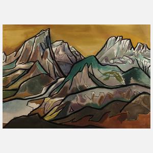 Ludwig Maria Beck, Gebirgslandschaft