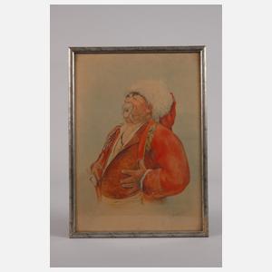 Gavriil Besedin, attr., Lachender Orientale